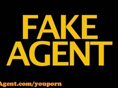 FakeAgent HD Brunette with amazing natural tits Thumb