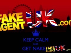 FakeAgentUK Exclusive! YouPorn girl Satine Spark in her original casting couch UK video Thumb
