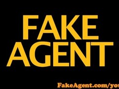 FakeAgent Fashion model swallows spunk in casting interview Thumb