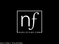 Nubile Films - Cute teen face splattered with sperm Thumb
