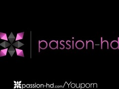 Passion-HD Sexy couple switch their yoga for a fuck workout Thumb