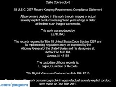 Callie Cobra Magic Wand Masturbation Thumb