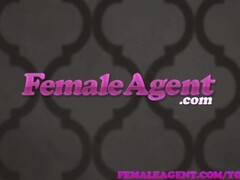 FemaleAgent Oiled up sexy agent gets fucked and masturbates Thumb