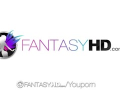 HD - FantasyHD Tasha Reign is having an orgy with three guys Thumb