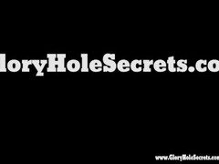 Gloryhole Secrets Horny babe Harley loves cum POV Thumb