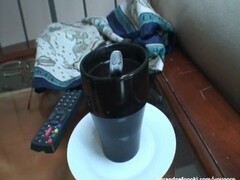 Mature couple having sex on the couch Thumb