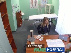 FakeHospital Innocent blonde gets the doctors massage Thumb