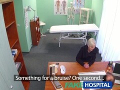 FakeHospital Blonde tattoo babe fucked hard by her doctor Thumb