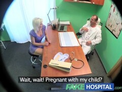 FakeHospital Horny blonde milf wants doctors cum inside her Thumb