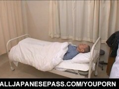 Arisa Ebihara is fucked by doctors after sucking their dicks Thumb