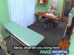 FakeHospital Hot nurse seduces and fucks her old college professor Thumb