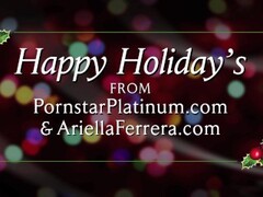 Ariella Ferrera gives happy holidays POV blowjob Thumb