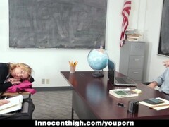 InnocentHigh - Schoolgirl Caught With No Panties Thumb