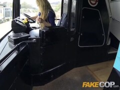 Fake Cop Copper fucks bus driver in the arse Thumb