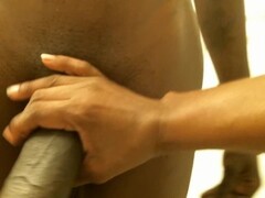 4K SLOW MOTION DEEPTHROAT BIG BLACK COCK Thumb