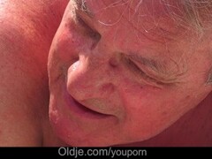 CHERRY BRIGHT DELICIOUS LIPS LETS GRANDPA CUM IN HER ASS Thumb