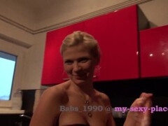 My-Sexy-Place.com – Babs_1990 – Hot masturbation in kitchen Thumb
