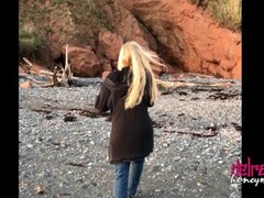 Amateur Couple Honeymoon Sex On The Beach (Nova Scotia) Thumb