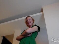 POV Upskirt Fun at the Hotel With Brittany Lynn in Fullback Panties Thumb