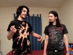 Devin Reynolds and Max Harley jerking off their big dicks Thumb