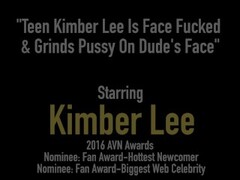 Teen Kimber Lee Is Face Fucked & Grinds Pussy On Dude's Face Thumb