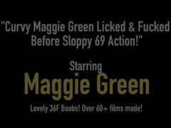 Curvy Maggie Green Licked & Fucked Before Sloppy 69 Action! Thumb