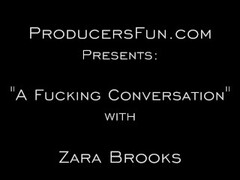 ProducersFun-Cute teen Zara Brooks gets interviewed while being fucked in "A Fucking Conversation" Thumb