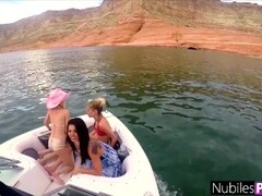 Hot BFFs Fuck On Boat And Give Public Orgy Show S1:E3 Thumb