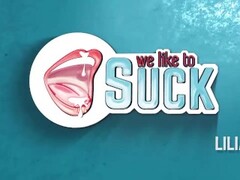 Weliketosuck - Cum Covered Pussy - Cock Sucking Thumb