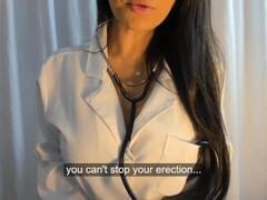 Sexy Latina RolePlay Medica fazendo sexo oral ate gozar na boca JOI Thumb