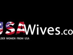 USAWives Hot wife Jade is masturbating her wet cunt Thumb