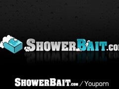 ShowerBait Straight guy convinced to fuck in the shower Thumb