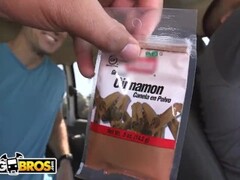 BANGBROS - Sean Lawless Cinnamon Challenge FAIL On The Bang Bus Thumb