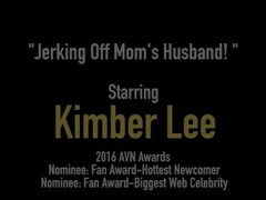 Young Kimber Lee Gives Mom's Husband A Handjob! Thumb