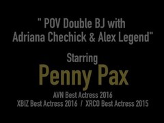 GingerBush Penny Pax & Adriana Chechik Eat Cum! Thumb