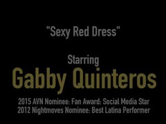 Spicy Latina Gabby Quinteros Finger Fucks Her Creamy Taco! Thumb