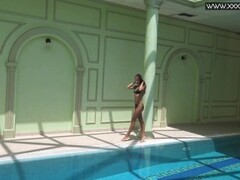 Swimming pool pornstar babe Tiffany Tatum Thumb