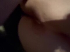 Jerking Off and Cumming On Her Asshole Thumb