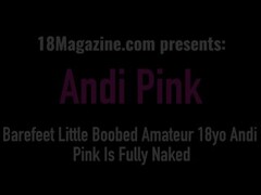 18yo Amateur Petite Teen Andi Land Flirts With You While She Takes A Bath! Thumb
