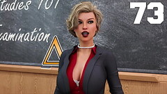 Being A DIK #73 - The Busty Hot Cheating Milf Teacher With Short Hair Passes The Entire Class Of Gen Thumb