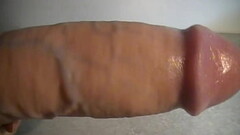 Big monster cock, silicone realistic erect dick in pussy Thumb