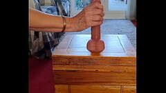 Who would like to swap places with my dildo Thumb