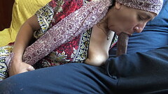 Kurdish Milf From Turkey Sucks My Big Black Cock During Our Lunch Break Thumb