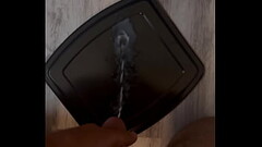 Stream of hot cum Thumb