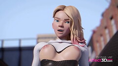 In Spider&#039_s Web - 3D Animation Superhero Porn Thumb