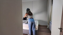 Triple creampie! Stepson knows how to stop time and fucked stepmother Thumb